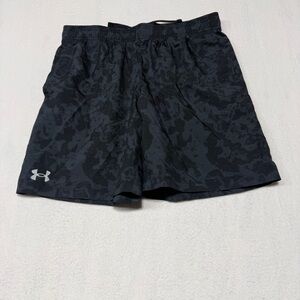 Under Armour Camo Black Athletic Shorts